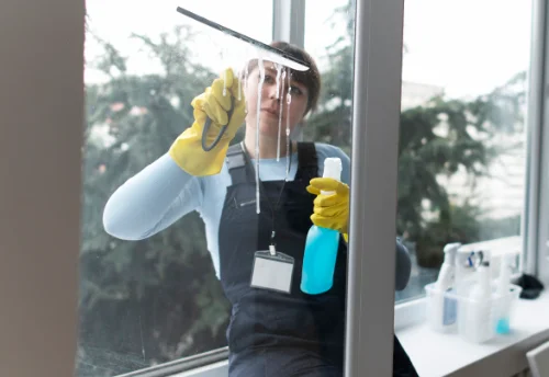 Nettoyage de vitres intérieures et extérieures à Saint-Jurs